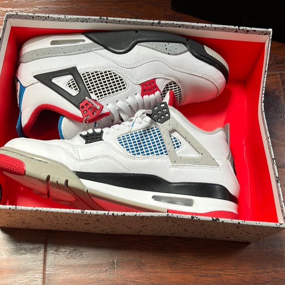 Authentic Jordan 4 what the size 11